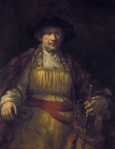 Autorretrato de Rembrandt van Rijn
